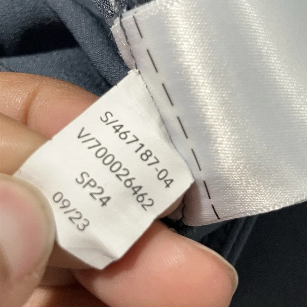 Athleta Endless High Rise Utility Cargo Pants Womens Size 8 Gray Pull On - Picture 14 of 15
